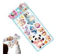 Mini Autocollants | Mini Autocollant Silicone Ventre d'Animal | Petites Gommettes en Relief pour Carnet - Pour Gobelets Guitares Valises Bagages Enveloppes Lunettes Tablettes Agendas Journaux