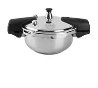 Mini autocuiseur en acier inoxydable, antidéflagrant, 1,8 l, 1,8 litre, Pot à tête de poisson huître pour cuisinière à gaz -SALALIS