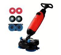 Mini autolaveuse électrique sans fil, ultra-compacte et portable, qualité professionnelle, autonomie de 120 min, largeur de nettoyage de 45 cm (18 po) pour la maison, le bureau, la salle de