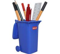 Mini-bac à déchets 120 l - petit modèle bleu