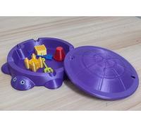 Mini bac à sable zen en forme de tortue pour bureau avec sable fin et outils, joli bac à sable tortue, cadeau relaxant pour soulager le stress pour femmes, hommes, enfants, bac à sable pour la maison
