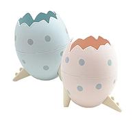 Mini bac à œufs de dinosaure - Mini bac à déchets - Boîte de rangement - 2 pièces