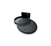 Mini bac d'égouttage compatible avec Nespresso Essenza pour mug et grande tasse à café (Noir)