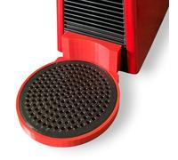 Mini bac d'égouttage compatible avec Nespresso Essenza pour mug et grande tasse à café (Rouge)