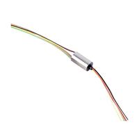 Mini Bague collectrice 1 Mini-collecteur tournant AC 48 V 100 TR/Min OD 6,5 mm, 2 à 12 Fils, Chaque Ligne 1 A(4 Wire 1A(OD6.5L8))