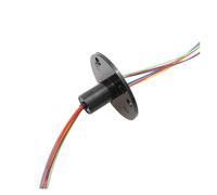 Mini Bague collectrice 1 pièce de Bague collectrice Conductrice de 12,5 mm de diamètre, Capsule 8 canaux 1,5 A, connecteur de Joint électrique Rotatif à 360 degrés, Mini bagues collectrices