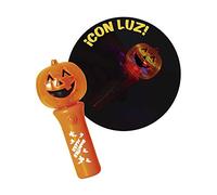 Mini Baguette lumineuse Spinner Citrouille Halloween