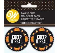 Mini Baking Cups-Creep It Real 100/Pkg