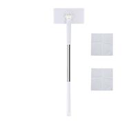 Mini balai à main - Mini balai à franges pour petits espaces - 70 cm de long compatible avec les serviettes de visage portables pour le nettoyage de la maison, de l'appartement, de la salle de bain