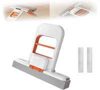 Mini Balai Éponge, Mini Serpillère Portable, Vadrouille Auto-Serrante, Mini-Serpillière Lavable À La Main, sans Lavage des Mains, Puissante Et Absorbante pour Salle Bain, Cuisine, Vaisselle, Verre