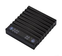 Mini balance à café avec minuterie, balance de café expresso rechargeable, précision de 0,1 g, balance de cuisine portable pour verser sur brassage, écran LED HD, design compact pour la maison et les