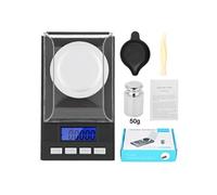 Mini Balance de poche portable haute précision, 0.001g avec affichage numérique à LED (100g)
