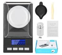 Mini balance de poche portable haute précision, 0.001g avec affichage numérique à LED (20g) G