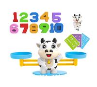 Mini Balance Intelligente en Forme de Singe pour Enfant, Jouet d'Apprentissage des Maths, Nombres Numériques, Matériel Pédagogique Montessori