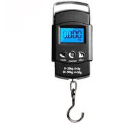 Mini balanza Digital portátil electrónica LCD, maletín con pantalla de viaje, balanza colgante pesaje, equilibrio de pesca