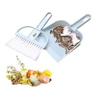 Mini balayette et Pelle à poussière - Brosse à Main - Balai pour - Brosse combinée - Balai et Pelle à poussière - H