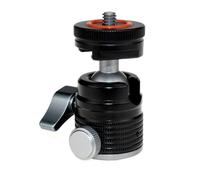 Mini Ball Tripod with Universal 1/4 Inch Screw Mounts for DSLR Cameras Flash Tripod Monopod Fill Li