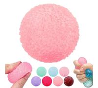 Mini balles anti-stress texturées, 6 cm, mini boules anti-stress en gel à mémoire de forme texturé, jouets à presser solides haute densité pour adultes, jouets SquishyToys en vrac pour fête