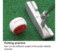 Mini Balles De Golf En Forme De Pneu T9x2, Nouveauté, Pratique De Mise En Position, Objectif, Alignement, Kit Réglable, Balles D'entraînement En Ligne, Balle De Poids