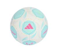 Adidas Mini ballon Mess Unisexe Blanc/Flash Aqua/Halo Mint Taille 1