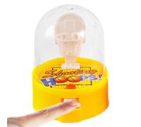 Mini Ballon de Basket Doigts - Matériau Plastique Rigide, Composant Polymère Durable, Jouet de Table | Accessoires de Fête Portable pour , Décorations à Thème Basketball, Cadeaux d'anniversaire