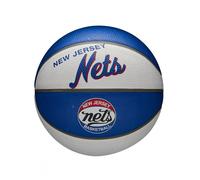 Mini Ballon De Basketball Nba Brooklyn Nets Wilson Team Retro Exterieur