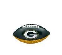 Mini Ballon De Football Americain Wilson Nfl Team Peewee Des Green Bay Packers Vert