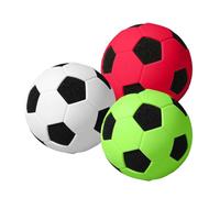 Mini Ballon de Football - Jouet en éponge Souple de 3 pièces, Jeu de Balle rebondissante, Jouet de Jeu Anti-Stress pour pour Le Plaisir en Plein air fermé | Ballons de Jeu Sportifs