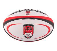 Mini ballon de rugby Gilbert Lyon (taille 1) Blanc Taille 1