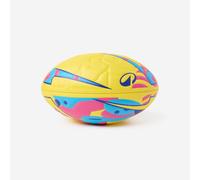 Mini ballon de rugby plage, taille 2 mini, Midi City jaune bleu