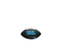 Wilson Ballon de football américain Mini NFL Team Soft Touch Cuir composite Carolina Panthers Noir