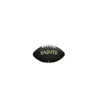 Mini ballon enfant Wilson NFL New Orleans Saints Noir Taille 0