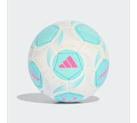 Adidas Mini ballon Mess Unisexe Blanc/Flash Aqua/Halo Mint Taille 1