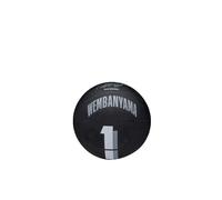 Wilson Mini ballon de basketball NBA Player Victor Wembanyama WZ3017701XB Unisexe Noir Taille 3 EU