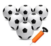 Mini ballons de football en caoutchouc de 16 cm pour enfants, jouets pour tout-petits, balles molles, sport, jeu d'activités de plein air, balles de ballons de plage pour piscine (3PCS)