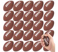 Mini Ballons De Football en Mousse 10.2CM Miniatures Ballons De Rugby
