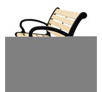 Mini banc de parc 1:12 - Décoration de banc de jardin féérique - Accessoires de meubles miniatures réalistes - Bancs - Scènes miniatures de clôture, pelouse