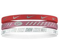 Mini bandeaux x3 unisexe nike headbands metallic 3 0 multi couleurs