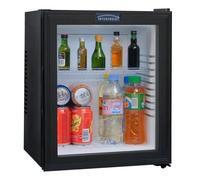 Mini bar MINIBAR28 FrigeluX - compact 38x37x47,5 cm - 75 kWh/an - ultra silencieux 23 dB - porte réversible - idéal chambre/bureau