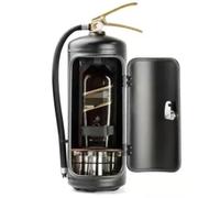 Mini-bar refroidisseur à vin en forme d'extincteur, porte-bouteille créatif en forme d'extincteur, système de stockage de vin en forme d'extincteur pour fêtes et événements à domicile(Black)