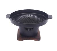 Mini Barbecue à alcool de Style japonais, Grill ménager sans fumée, en plein air, outils pour la viande