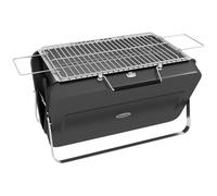 Mini barbecue à charbon portable pliable dim. 47L x 30l x 28H cm noir