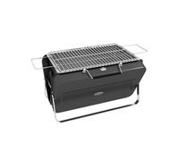 Mini barbecue à charbon portable pliable dim. 47L x 30l x 28H cm noir Noir