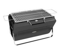 Mini barbecue à charbon portable pliable dim. 47L x 30l x 28H cm noir Noir G