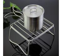 Mini Barbecue de fête en famille, grille pliante Portable en acier inoxydable, support de jardin, outils de cuisine légers