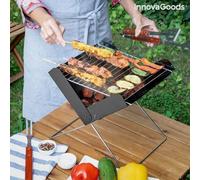 Mini-barbecue Pliable Portable pour Charbon Foldecue InnovaGoods