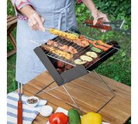 Mini-barbecue Pliable Portable pour Charbon InnovaGoods