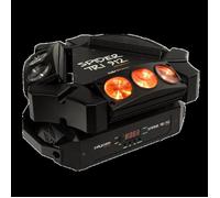 Mini-Barres Motorisées Beam 9 x 12W - Algam Lighting LAL SPIDER-TRI-912 Noir