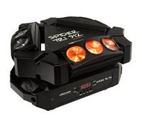 Mini-Barres Motorisées Beam 9 x 12W - Algam Lighting LAL SPIDER-TRI-912 Noir