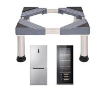 Mini base pour réfrigérateur - Hauteur : 29-32 cm - Pour armoire de désinfection - Socle de machine - Réglable de 45 à 70 cm